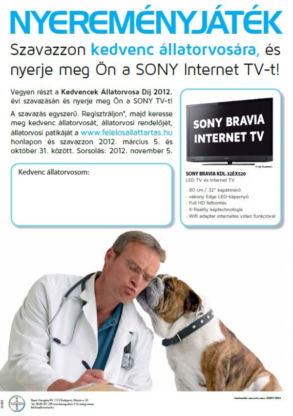 Kedvenc &Aacute;llatorvos szavaz&aacute;s